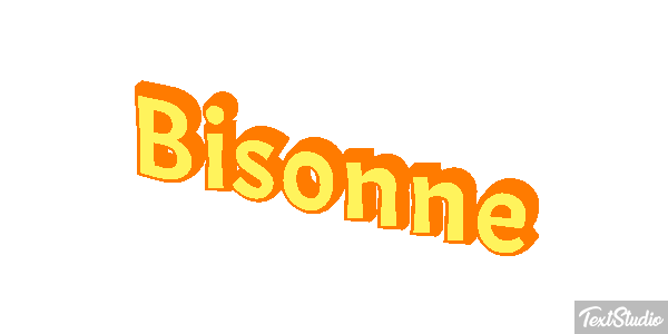 Bisonne Effet de texte