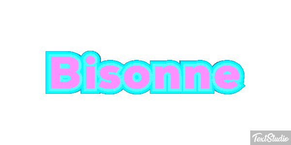 Bisonne Effet de texte