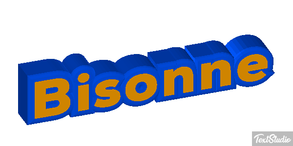 Bisonne Effet de texte