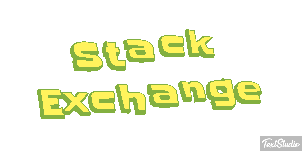 Stack Exchange Metin efekti