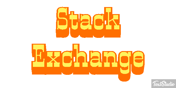 Stack Exchange Metin efekti