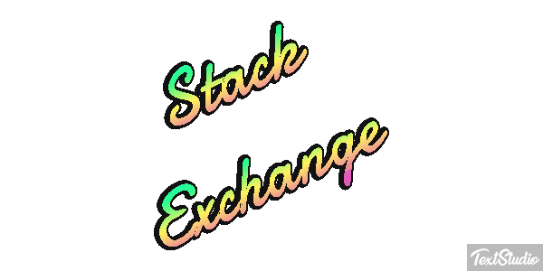 Stack Exchange Metin efekti