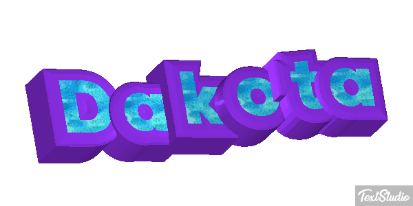 Dakota Efekt tekstowy