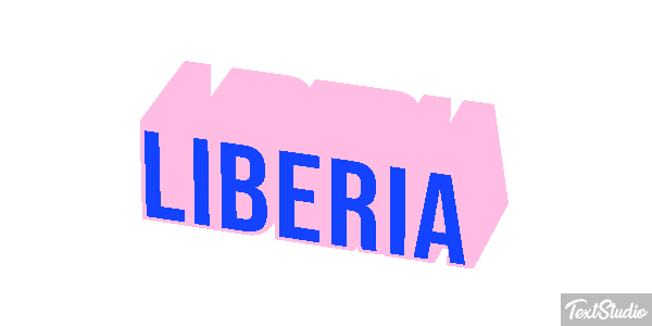Liberia Text effect