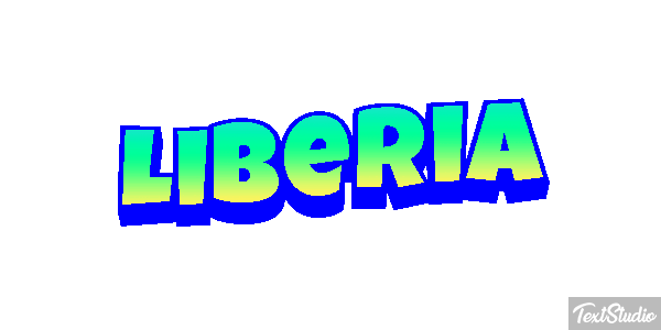 Liberia Text effect