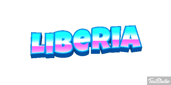Liberia Text effect