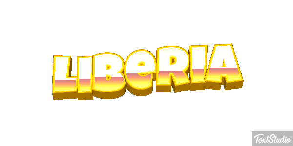 Liberia Text effect