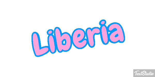 Liberia Text effect