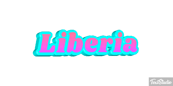 Liberia Text effect