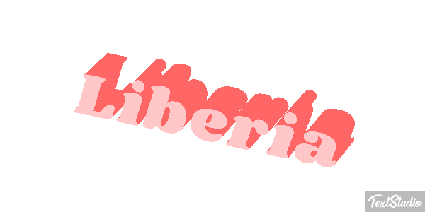Liberia Text effect