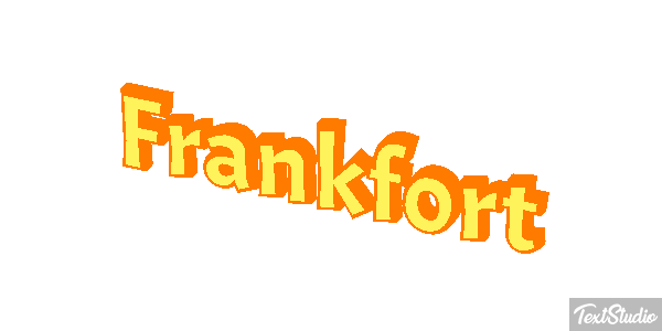 Frankfort Efekt tekstowy