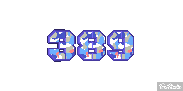 389 Tekst effect