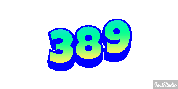 389 Tekst effect