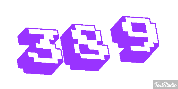 389 Tekst effect