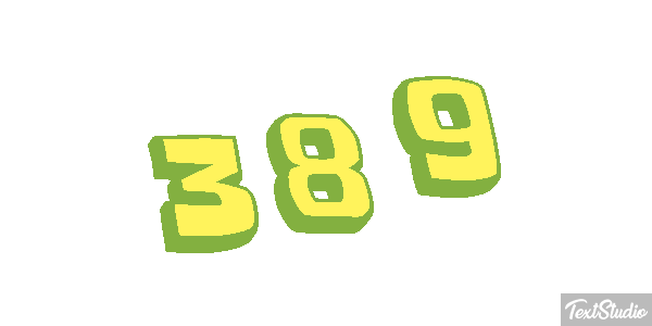 389 Tekst effect