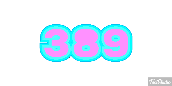 389 Tekst effect