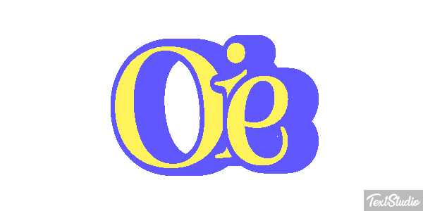 Oie Effet de texte
