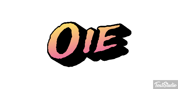 Oie Effet de texte