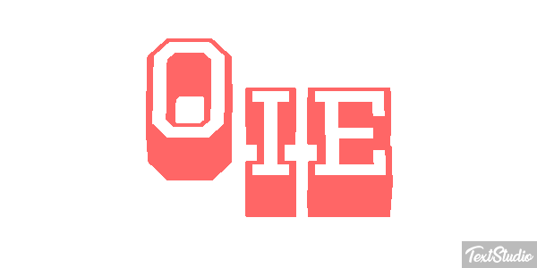 Oie Effet de texte