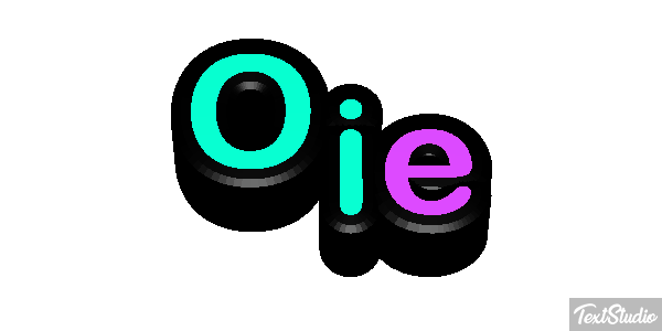 Oie Effet de texte