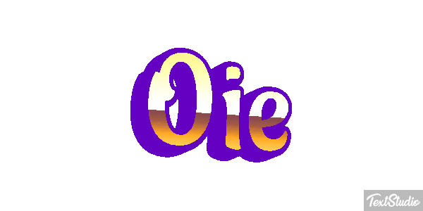 Oie Effet de texte