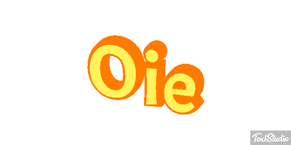 Oie Effet de texte