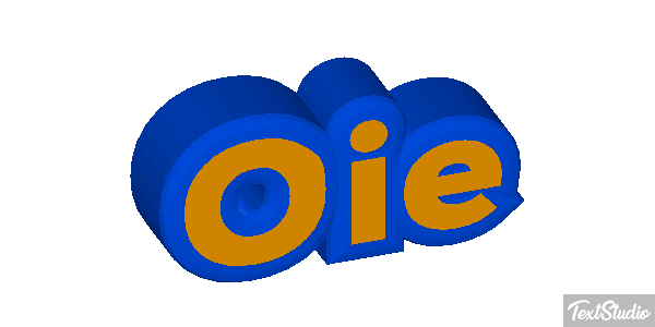 Oie Effet de texte