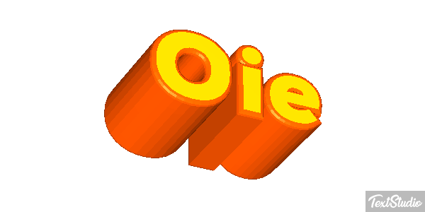 Oie Effet de texte