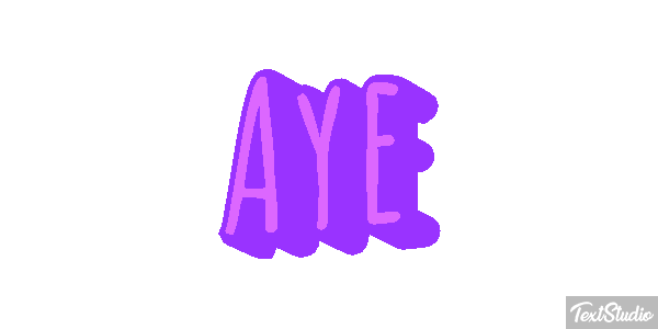 Aye Текстовый эффект