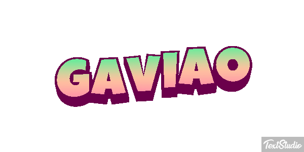 Gavião Text effect