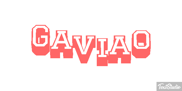 Gavião Text effect