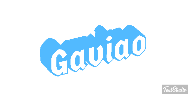 Gavião Text effect