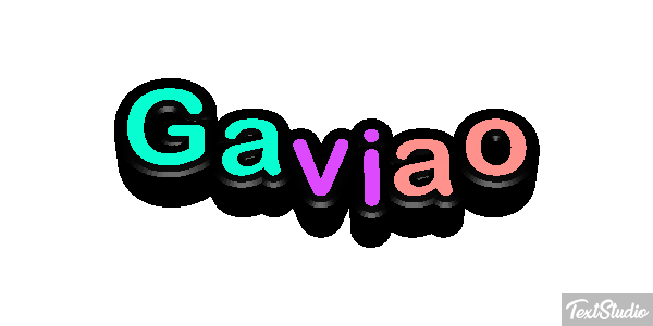 Gavião Text effect