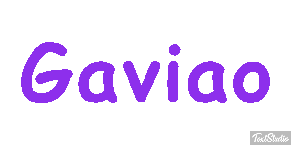 Gavião Text effect