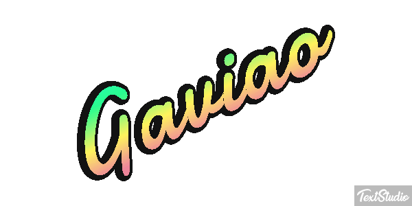 Gavião Text effect