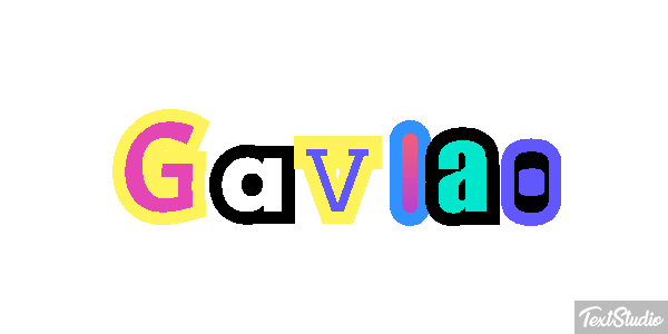 Gavião Text effect