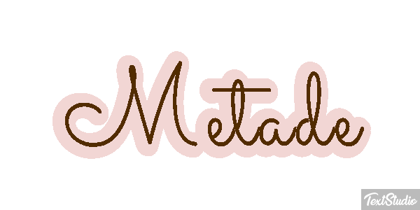 Metade Effetto testo