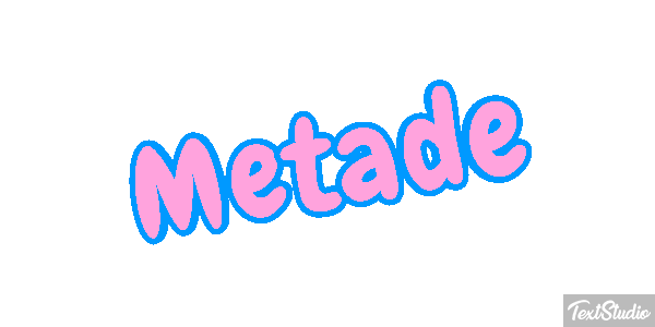 Metade Effetto testo
