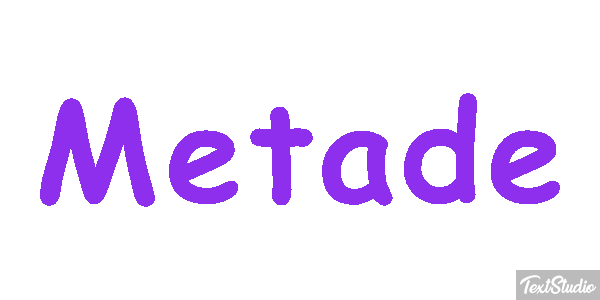 Metade Effetto testo