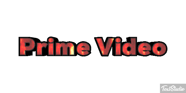 Prime Video Efeito do texto
