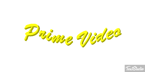 Prime Video Efeito do texto