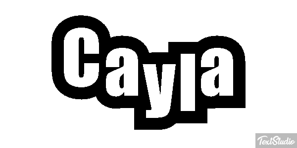 Cayla Text effect