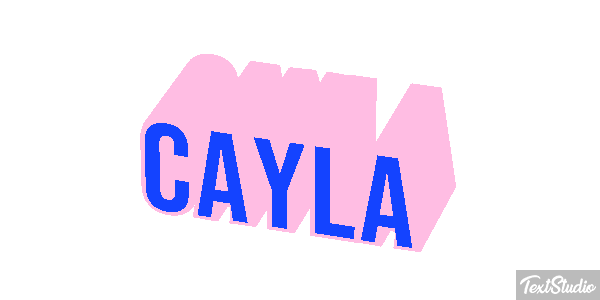 Cayla Text effect