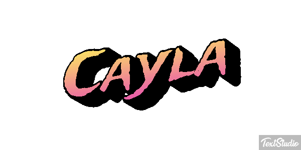 Cayla Text effect