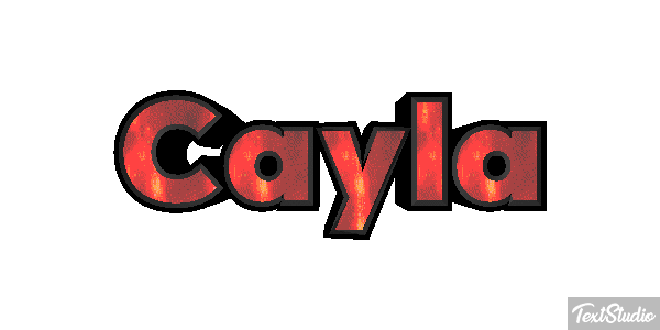 Cayla Text effect