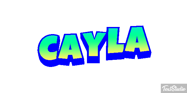 Cayla Text effect