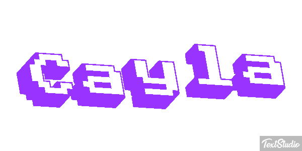 Cayla Text effect