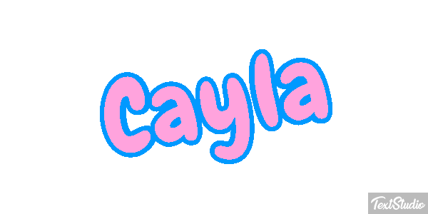 Cayla Text effect