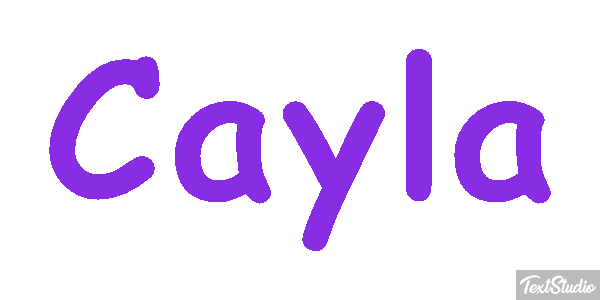 Cayla Text effect