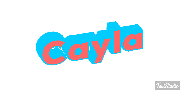Cayla Text effect